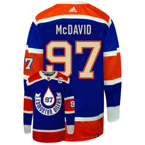 NHL Edmonton Oilers dresy Connor McDavid 97 Heritage Classic 2023