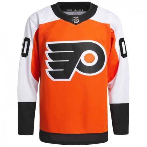 NHL Philadelphia Flyers Dres Personalizované Adidas 2023-24 Domácí Oranžový Bílý Authentic